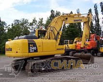 Аренда  Экскаватор гусеничный Komatsu 7